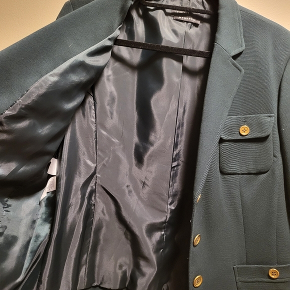 Ladies Green Jones New York pant suit - Picture 6 of 8